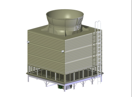 逆流冷卻塔結(jié)構