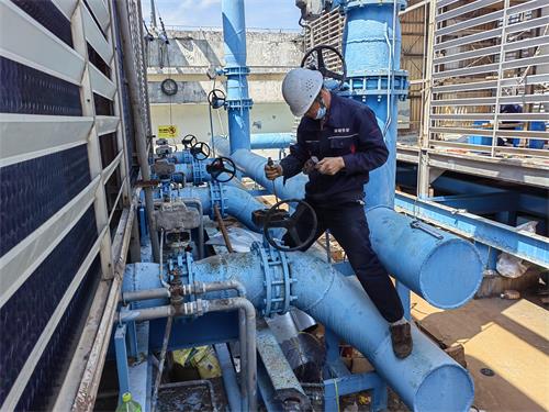 涼水塔閥門(mén)更換